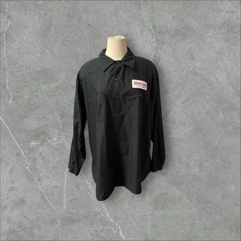 Black Ford Mechanic Button Up - image 4